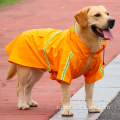 Rainecoat Zipper Jumpsuit Hoodie Hoodie Pet Dog Одежда водонепроницаем